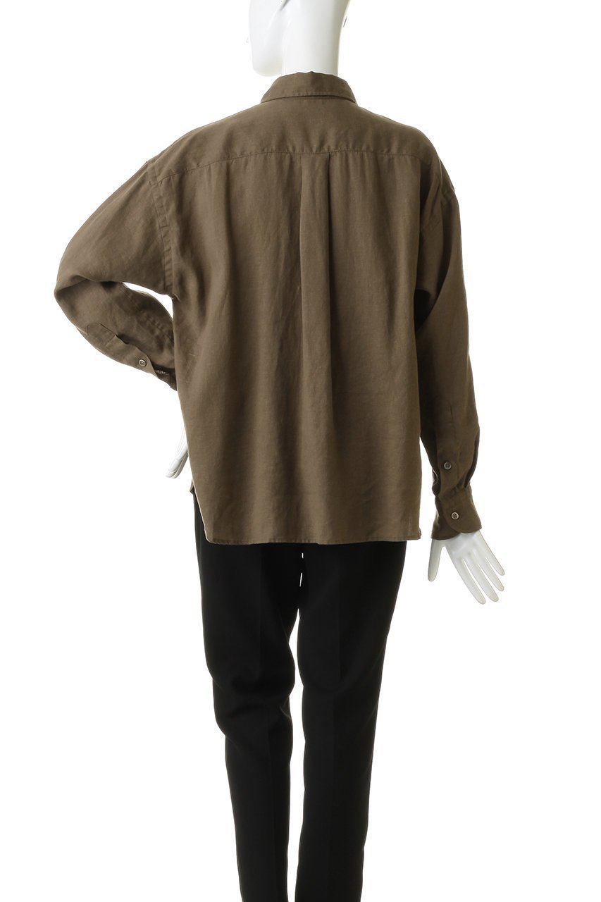 【エリオポール/heliopole】のフレンチリネンシャツ 人気、トレンドファッション・服の通販 founy(ファニー) 　ファッション　Fashion　レディースファッション　Fashion for Women　トップス・カットソー　Cut & Sew Tops　シャツ・ブラウス・オフィスカジュアル　Elegant Blouses & Button-Ups　スリーブ　Sleeve, Long Sleeve / Short Sleeve　フレンチ　French, French Style　リネン　Linen, Linen Fabric　リラックス　Relax, Relaxed Fit　ロング　Long, Long-Length　夏　Summer　新作・新入荷　New Arrivals / New In　羽織　Haori, Light Jacket　other-4|ID: prp329100004923168 ipo3291000000036940702