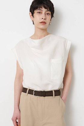 【ウィムガゼット/Whim Gazette】のドレープブラウス 人気、トレンドファッション・服の通販 founy(ファニー) ファッション Fashion レディースファッション Fashion for Women トップス・カットソー Cut & Sew Tops シャツ・ブラウス・オフィスカジュアル Elegant Blouses & Button-Ups サテン Satin, Glossy Fabric ショート Short, Short Length スリーブ Sleeve, Long Sleeve / Short Sleeve ドレープ Drape, Draping Fabric ノースリーブ Sleeveless, No-Sleeve バランス Balance, Style Balance フレンチ French, French Style ベビー Baby, Babywear ボトム Bottoms, Lower Wear ポケット Pocket, Pocket Detail ワッシャー Washer, Crinkled Finish エレガント 上品 Elegant 新作・新入荷 New Arrivals / New In |ID:prp329100004923171