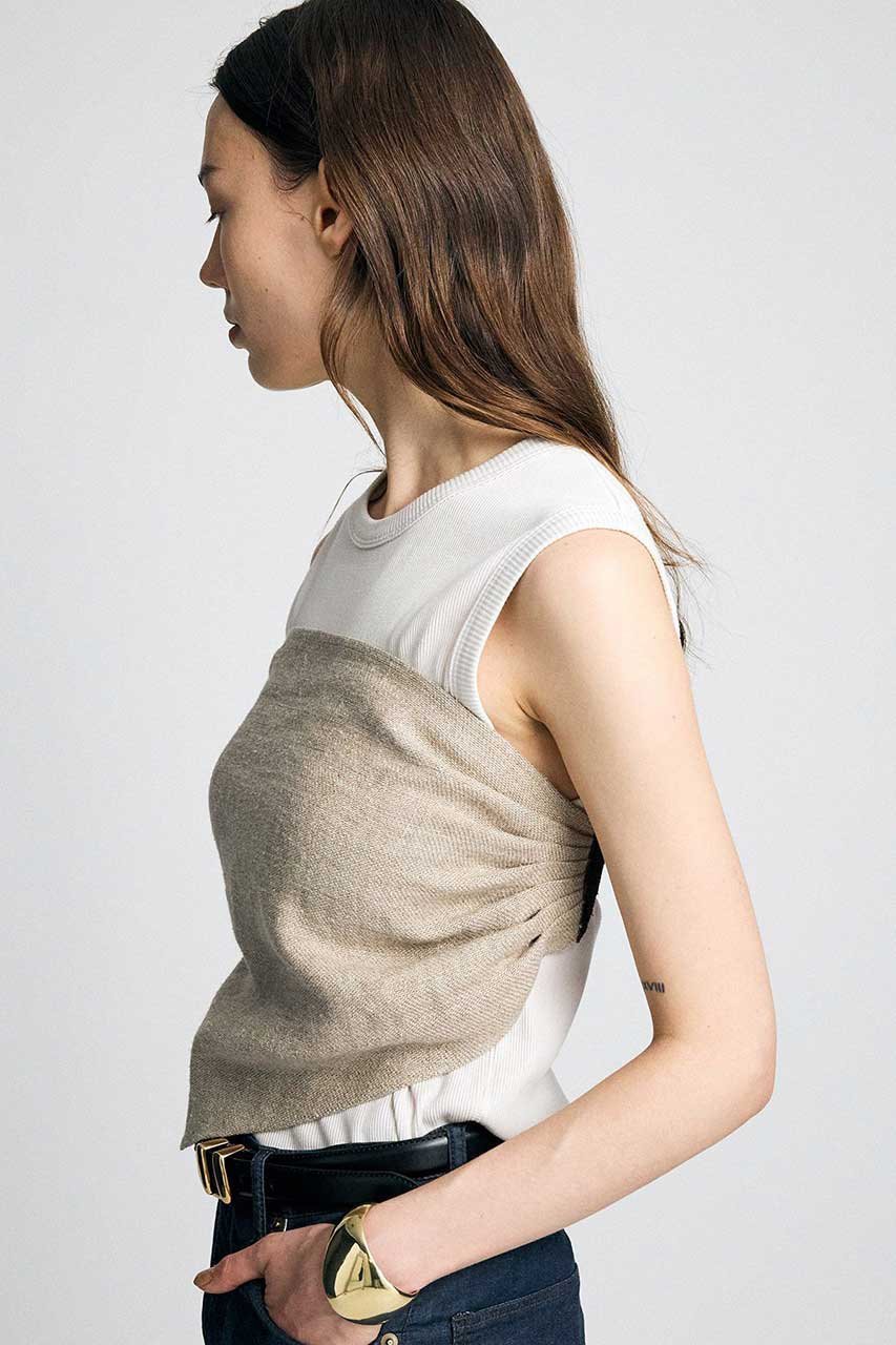 【ブリル/BRILL】のヘビーリネンベアトップ 人気、トレンドファッション・服の通販 founy(ファニー) 　ファッション　Fashion　レディースファッション　Fashion for Women　トップス・カットソー　Cut & Sew Tops　キャミソール&ノースリーブ　Camisoles & Sleeveless Tops　シャツ・ブラウス・オフィスカジュアル　Elegant Blouses & Button-Ups　ノースリーブ　Sleeveless, No-Sleeve　バンダナ　Bandana, Head Scarf　リネン　Linen, Linen Fabric　新作・新入荷　New Arrivals / New In　other-2|ID: prp329100004923187 ipo3291000000036940865