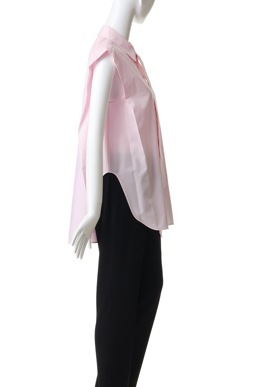 【デパリエ/DEPAREILLE】のコットンツイルスリーブレスボウブラウス 人気、トレンドファッション・服の通販 founy(ファニー) 　ファッション　Fashion　レディースファッション　Fashion for Women　トップス・カットソー　Cut & Sew Tops　キャミソール&ノースリーブ　Camisoles & Sleeveless Tops　シャツ・ブラウス・オフィスカジュアル　Elegant Blouses & Button-Ups　カッティング　Cutting Detail　クラシック　Classic, Timeless Style　サマー　Summer, Summer Style　ノースリーブ　Sleeveless, No-Sleeve　モダン　Modern, Contemporary　夏　Summer　新作・新入荷　New Arrivals / New In　other-3|ID: prp329100004923189 ipo3291000000036940906