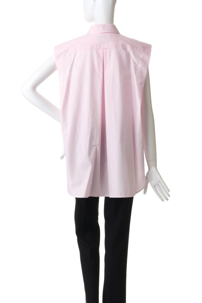 【デパリエ/DEPAREILLE】のコットンツイルスリーブレスボウブラウス 人気、トレンドファッション・服の通販 founy(ファニー) 　ファッション　Fashion　レディースファッション　Fashion for Women　トップス・カットソー　Cut & Sew Tops　キャミソール&ノースリーブ　Camisoles & Sleeveless Tops　シャツ・ブラウス・オフィスカジュアル　Elegant Blouses & Button-Ups　カッティング　Cutting Detail　クラシック　Classic, Timeless Style　サマー　Summer, Summer Style　ノースリーブ　Sleeveless, No-Sleeve　モダン　Modern, Contemporary　夏　Summer　新作・新入荷　New Arrivals / New In　other-4|ID: prp329100004923189 ipo3291000000036940908