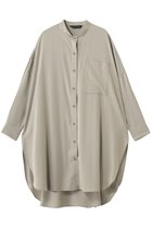 【ミズイロ インド/mizuiro ind】のT/R band collar long shirt シャツ s.beige|ID: prp329100004923206 ipo3291000000036941042