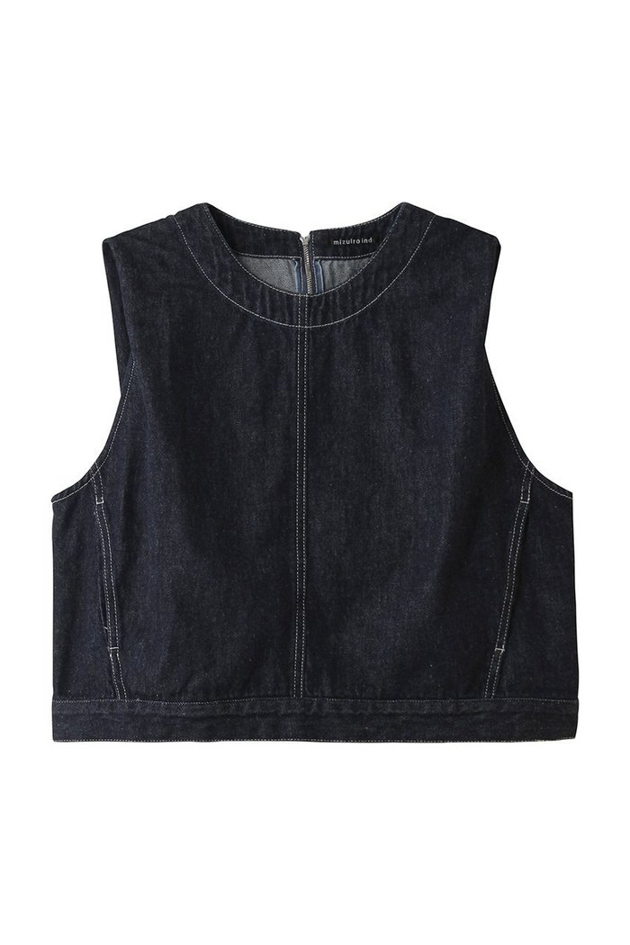 【ミズイロ インド/mizuiro ind】のdenim vest ベスト インテリア・キッズ・メンズ・レディースファッション・服の通販 founy(ファニー) https://founy.com/ ファッション Fashion レディースファッション Fashion for Women アウター Coat / Outerwear Collection トップス・カットソー Cut & Sew Tops キャミソール&ノースリーブ Camisoles & Sleeveless Tops シャツ・ブラウス・オフィスカジュアル Elegant Blouses & Button-Ups ベスト&ジレ / 重ね着スタイル Vests & Gilets スリーブ Sleeve, Long Sleeve / Short Sleeve ダメージ Distressed, Destroyed デニム Denim, Jeans Material トレンド Trend, Trending Now ノースリーブ Sleeveless, No-Sleeve ベスト Vest, Waistcoat エレガント 上品 Elegant 新作・新入荷 New Arrivals / New In |ID: prp329100004923208 ipo3291000000036941052