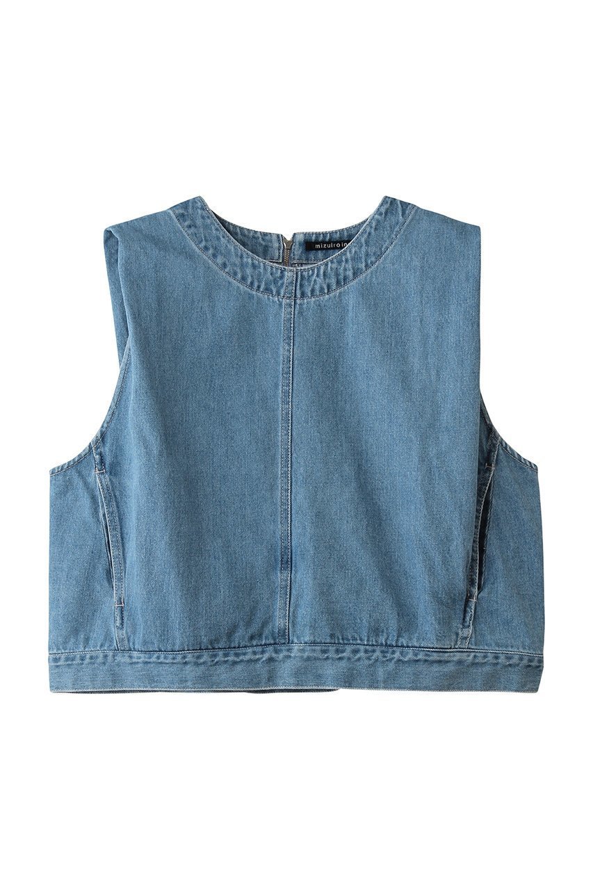 【ミズイロ インド/mizuiro ind】のdenim vest ベスト インテリア・キッズ・メンズ・レディースファッション・服の通販 founy(ファニー) ファッション Fashion レディースファッション Fashion for Women アウター Coat / Outerwear Collection トップス・カットソー Cut & Sew Tops キャミソール&ノースリーブ Camisoles & Sleeveless Tops シャツ・ブラウス・オフィスカジュアル Elegant Blouses & Button-Ups ベスト&ジレ / 重ね着スタイル Vests & Gilets おすすめ Recommended / Our Picks スリーブ Sleeve, Long Sleeve / Short Sleeve デニム Denim, Jeans Material トレンド Trend, Trending Now ノースリーブ Sleeveless, No-Sleeve ベスト Vest, Waistcoat 新作・新入荷 New Arrivals / New In l.blue|ID: prp329100004923211 ipo3291000000036941068