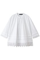 【ラルフローレン/RALPH LAUREN】の【POLO RALPH LAUREN】ブラウス 人気、トレンドファッション・服の通販 founy(ファニー) ファッション Fashion レディースファッション Fashion for Women トップス・カットソー Cut & Sew Tops シャツ・ブラウス・オフィスカジュアル Elegant Blouses & Button-Ups なめらか Smooth, Silky Texture クロシェ Crochet, Knitted Lace シャーリング Shirring, Ruched ショルダー Shoulder, Shoulder Strap ショート Short, Short Length スカラップ Scallop, Scalloped Edge スリーブ Sleeve, Long Sleeve / Short Sleeve ドロップ Drop Shoulder, Dropped Style リラックス Relax, Relaxed Fit エレガント 上品 Elegant 新作・新入荷 New Arrivals / New In thumbnail ホワイト|ID: prp329100004923220 ipo3291000000036941150