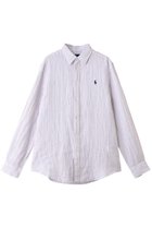 【ラルフローレン/RALPH LAUREN】の【POLO RALPH LAUREN】クラシック フィット ストライプド リネン シャツ 人気、トレンドファッション・服の通販 founy(ファニー) ファッション Fashion レディースファッション Fashion for Women トップス・カットソー Cut & Sew Tops シャツ・ブラウス・オフィスカジュアル Elegant Blouses & Button-Ups クラシック Classic, Timeless Style ストライプ Stripe, Striped Pattern ストレート Straight, Straight Cut スリーブ Sleeve, Long Sleeve / Short Sleeve バランス Balance, Style Balance フィット Fit, Slim Fit プリーツ Pleats, Pleated ボックス Boxy, Box Shape ヨーク Yoke, Yoke Design リネン Linen, Linen Fabric リラックス Relax, Relaxed Fit ロング Long, Long-Length エレガント 上品 Elegant 新作・新入荷 New Arrivals / New In thumbnail ピンク|ID: prp329100004923222 ipo3291000000036941175