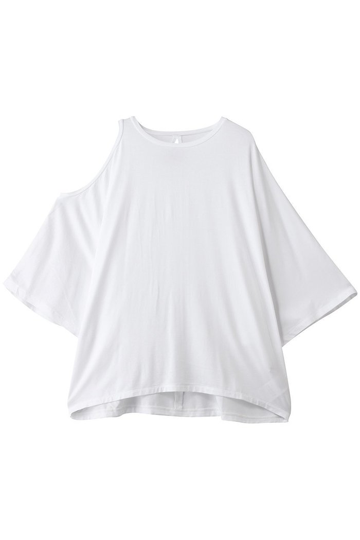 【マイ ウィークネス/MY WEAKNESS】のSigrid Asymmetry T-shirt インテリア・キッズ・メンズ・レディースファッション・服の通販 founy(ファニー) https://founy.com/ ファッション Fashion レディースファッション Fashion for Women トップス・カットソー Cut & Sew Tops シャツ・ブラウス・オフィスカジュアル Elegant Blouses & Button-Ups ロングTシャツ・Tシャツ Longline T-Shirts & Tees カッティング Cutting Detail スリーブ Sleeve, Long Sleeve / Short Sleeve ボトム Bottoms, Lower Wear ロング Long, Long-Length 新作・新入荷 New Arrivals / New In |ID: prp329100004923224 ipo3291000000036941186