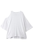 【マイ ウィークネス/MY WEAKNESS】のSigrid Asymmetry T-shirt 人気、トレンドファッション・服の通販 founy(ファニー) ファッション Fashion レディースファッション Fashion for Women トップス・カットソー Cut & Sew Tops シャツ・ブラウス・オフィスカジュアル Elegant Blouses & Button-Ups ロングTシャツ・Tシャツ Longline T-Shirts & Tees カッティング Cutting Detail スリーブ Sleeve, Long Sleeve / Short Sleeve ボトム Bottoms, Lower Wear ロング Long, Long-Length 新作・新入荷 New Arrivals / New In thumbnail ホワイト|ID: prp329100004923224 ipo3291000000036941187