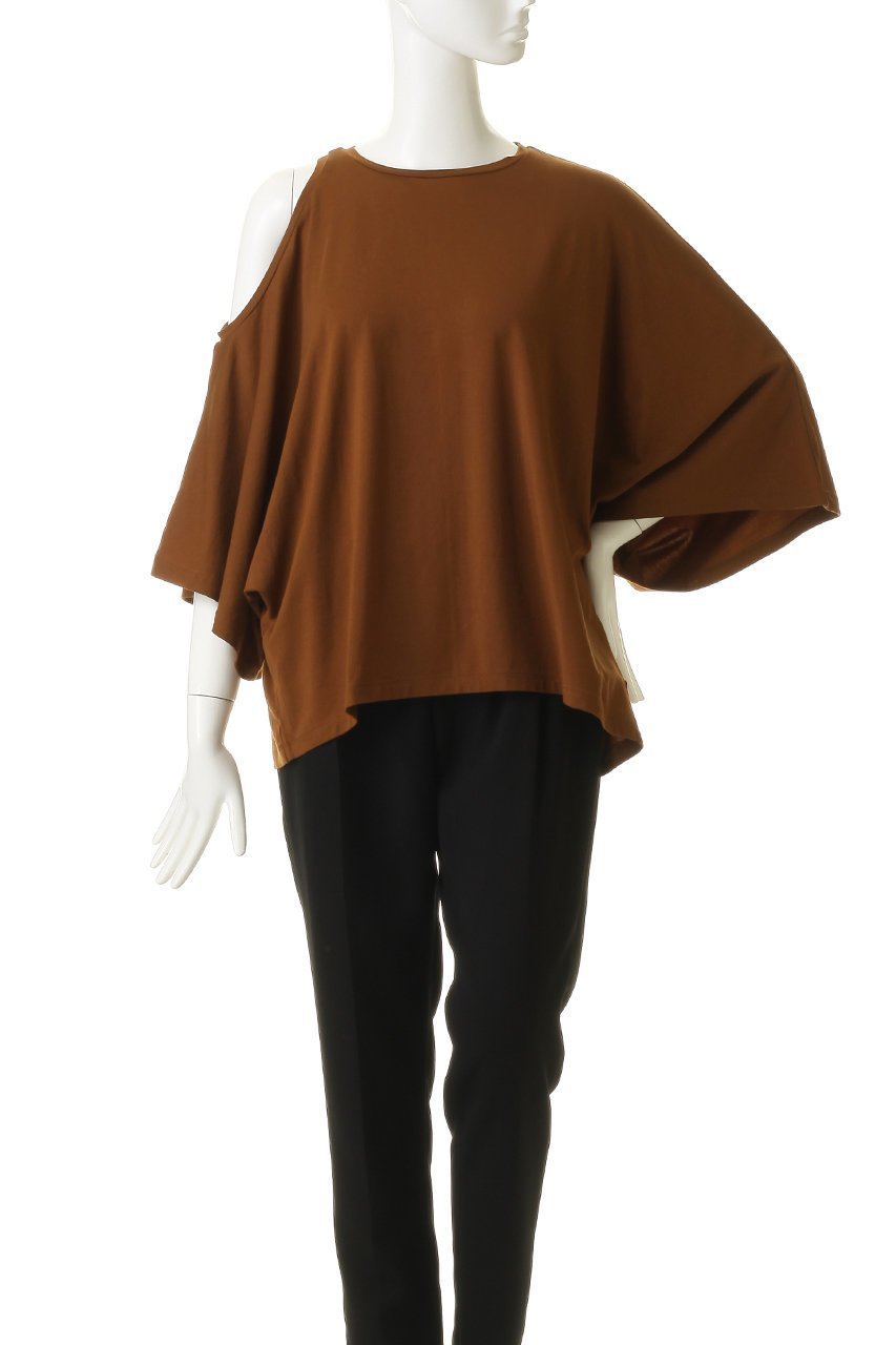 【マイ ウィークネス/MY WEAKNESS】のSigrid Asymmetry T-shirt 人気、トレンドファッション・服の通販 founy(ファニー) 　ファッション　Fashion　レディースファッション　Fashion for Women　トップス・カットソー　Cut & Sew Tops　シャツ・ブラウス・オフィスカジュアル　Elegant Blouses & Button-Ups　ロングTシャツ・Tシャツ　Longline T-Shirts & Tees　カッティング　Cutting Detail　スリーブ　Sleeve, Long Sleeve / Short Sleeve　ボトム　Bottoms, Lower Wear　ロング　Long, Long-Length　新作・新入荷　New Arrivals / New In　other-2|ID: prp329100004923224 ipo3291000000036941196