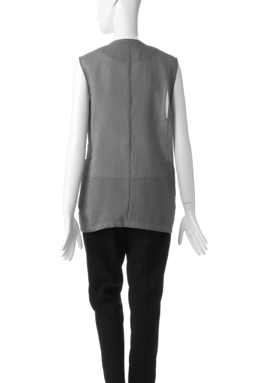 【エリオポール/heliopole】のシアードビーストライプベスト 人気、トレンドファッション・服の通販 founy(ファニー) 　ファッション　Fashion　レディースファッション　Fashion for Women　アウター　Coat / Outerwear Collection　レディースジャケット・軽アウター　Jackets　おすすめ　Recommended / Our Picks　シンプル　Simple, Minimal　ジャケット　Jacket, Outerwear　ストライプ　Stripe, Striped Pattern　セットアップ　Set-Up, Coordinated Outfit　ベスト　Vest, Waistcoat　エレガント 上品　Elegant　夏　Summer　新作・新入荷　New Arrivals / New In　春　Spring　S/S・春夏　SS, Spring/Summer, Warm Season　other-4|ID: prp329100004923230 ipo3291000000036941242