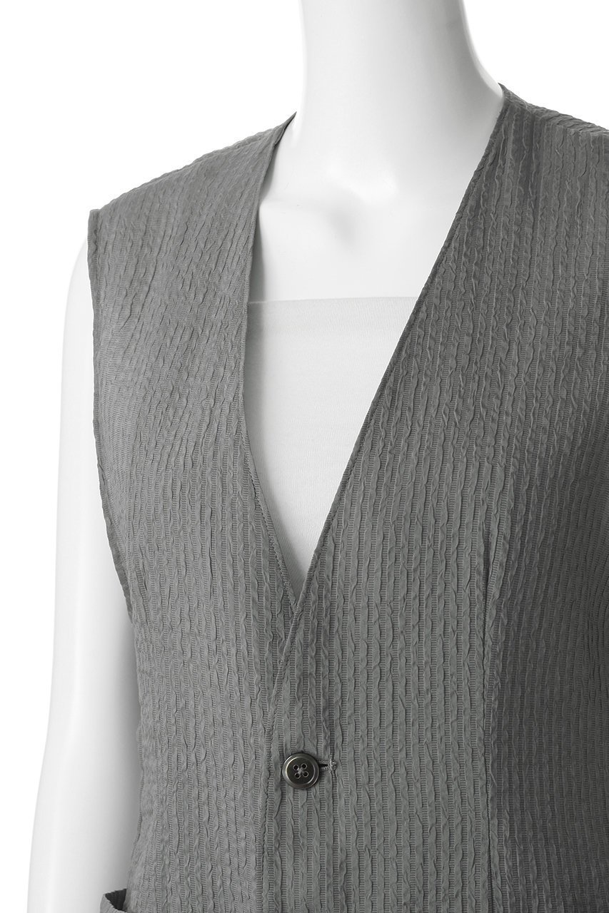 【エリオポール/heliopole】のシアードビーストライプベスト 人気、トレンドファッション・服の通販 founy(ファニー) 　ファッション　Fashion　レディースファッション　Fashion for Women　アウター　Coat / Outerwear Collection　レディースジャケット・軽アウター　Jackets　おすすめ　Recommended / Our Picks　シンプル　Simple, Minimal　ジャケット　Jacket, Outerwear　ストライプ　Stripe, Striped Pattern　セットアップ　Set-Up, Coordinated Outfit　ベスト　Vest, Waistcoat　エレガント 上品　Elegant　夏　Summer　新作・新入荷　New Arrivals / New In　春　Spring　S/S・春夏　SS, Spring/Summer, Warm Season　other-5|ID: prp329100004923230 ipo3291000000036941244