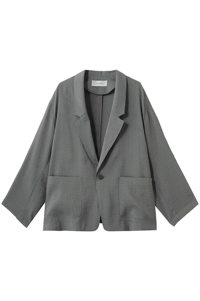 【エリオポール/heliopole】のシアードビーストライプジャケット インテリア・キッズ・メンズ・レディースファッション・服の通販 founy(ファニー) https://founy.com/ ファッション Fashion レディースファッション Fashion for Women アウター Coat / Outerwear Collection レディースジャケット・軽アウター Jackets おすすめ Recommended / Our Picks ジャケット Jacket, Outerwear ストライプ Stripe, Striped Pattern セットアップ Set-Up, Coordinated Outfit ベスト Vest, Waistcoat エレガント 上品 Elegant 夏 Summer 新作・新入荷 New Arrivals / New In 春 Spring S/S・春夏 SS, Spring/Summer, Warm Season |ID: prp329100004923233 ipo3291000000036941252