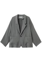 【エリオポール/heliopole】のシアードビーストライプジャケット グレー|ID: prp329100004923233 ipo3291000000036941255