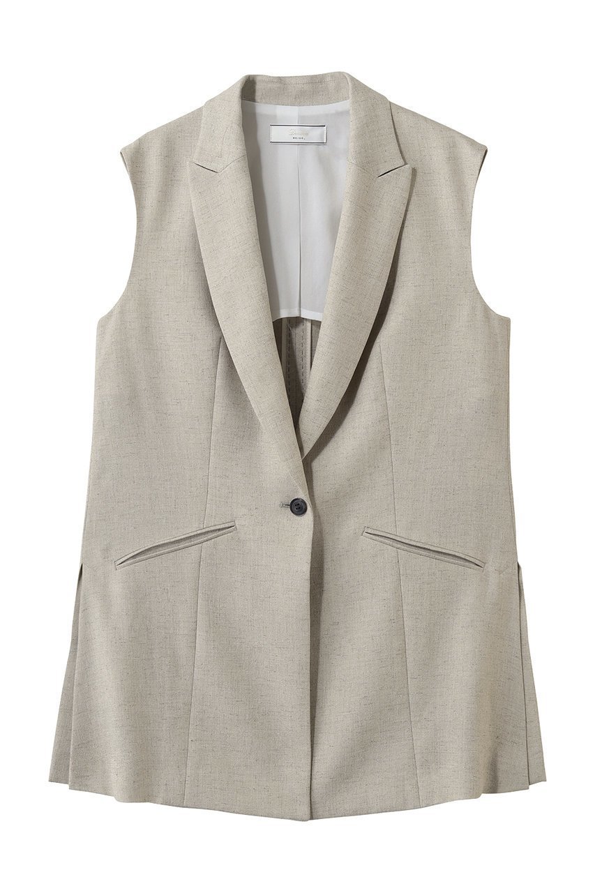 【ベイジ,/BEIGE,】のCAROLE(キャロル)/ジレ インテリア・キッズ・メンズ・レディースファッション・服の通販 founy(ファニー) 　ファッション　Fashion　レディースファッション　Fashion for Women　アウター　Coat / Outerwear Collection　レディースジャケット・軽アウター　Jackets　カーディガン　Cardigan, Knitwear　ジャケット　Jacket, Outerwear　ビジネス 仕事 通勤　Business / Work / Commuting　ベスト　Vest, Waistcoat　新作・新入荷　New Arrivals / New In　Sand|ID: prp329100004923241 ipo3291000000036941336