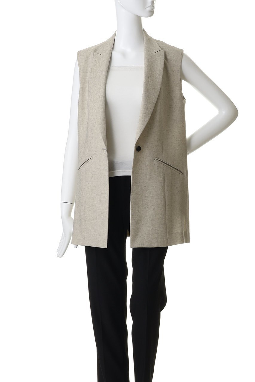 【ベイジ,/BEIGE,】のCAROLE(キャロル)/ジレ 人気、トレンドファッション・服の通販 founy(ファニー) 　ファッション　Fashion　レディースファッション　Fashion for Women　アウター　Coat / Outerwear Collection　レディースジャケット・軽アウター　Jackets　カーディガン　Cardigan, Knitwear　ジャケット　Jacket, Outerwear　ビジネス 仕事 通勤　Business / Work / Commuting　ベスト　Vest, Waistcoat　新作・新入荷　New Arrivals / New In　other-7|ID: prp329100004923241 ipo3291000000036941348