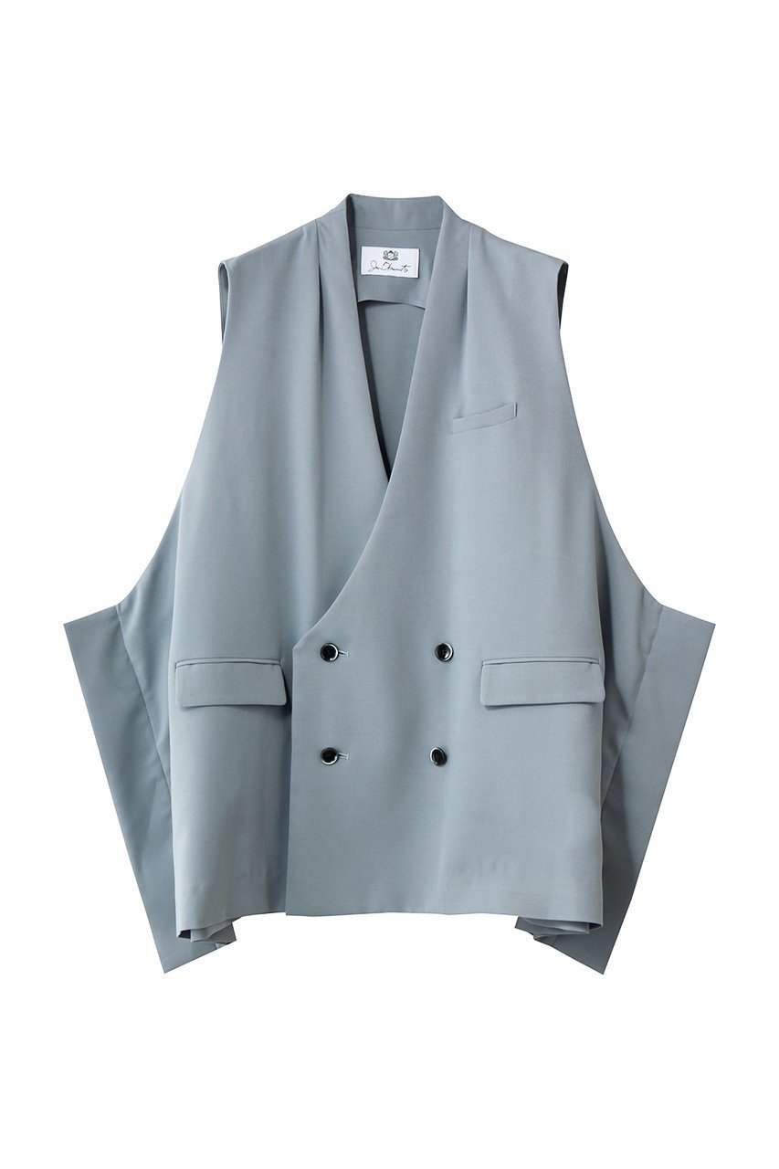 【その他のブランド/Other】のオーバーサイズ セミロングベスト 人気、トレンドファッション・服の通販 founy(ファニー) 　ファッション　Fashion　レディースファッション　Fashion for Women　アウター　Coat / Outerwear Collection　レディースジャケット・軽アウター　Jackets　ウォッシャブル　Machine Washable　キュプラ　Cupro, Eco Fabric　ジャケット　Jacket, Outerwear　ベスト　Vest, Waistcoat　エレガント 上品　Elegant　新作・新入荷　New Arrivals / New In　 other-1|ID: prp329100004923243 ipo3291000000036941369