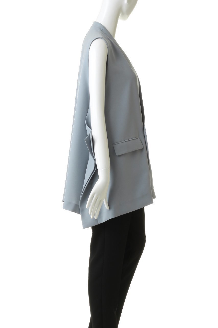 【その他のブランド/Other】のオーバーサイズ セミロングベスト 人気、トレンドファッション・服の通販 founy(ファニー) 　ファッション　Fashion　レディースファッション　Fashion for Women　アウター　Coat / Outerwear Collection　レディースジャケット・軽アウター　Jackets　ウォッシャブル　Machine Washable　キュプラ　Cupro, Eco Fabric　ジャケット　Jacket, Outerwear　ベスト　Vest, Waistcoat　エレガント 上品　Elegant　新作・新入荷　New Arrivals / New In　other-3|ID: prp329100004923243 ipo3291000000036945774