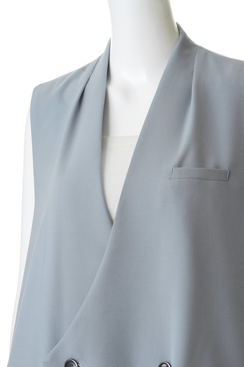 【その他のブランド/Other】のオーバーサイズ セミロングベスト 人気、トレンドファッション・服の通販 founy(ファニー) 　ファッション　Fashion　レディースファッション　Fashion for Women　アウター　Coat / Outerwear Collection　レディースジャケット・軽アウター　Jackets　ウォッシャブル　Machine Washable　キュプラ　Cupro, Eco Fabric　ジャケット　Jacket, Outerwear　ベスト　Vest, Waistcoat　エレガント 上品　Elegant　新作・新入荷　New Arrivals / New In　other-5|ID: prp329100004923243 ipo3291000000036945780