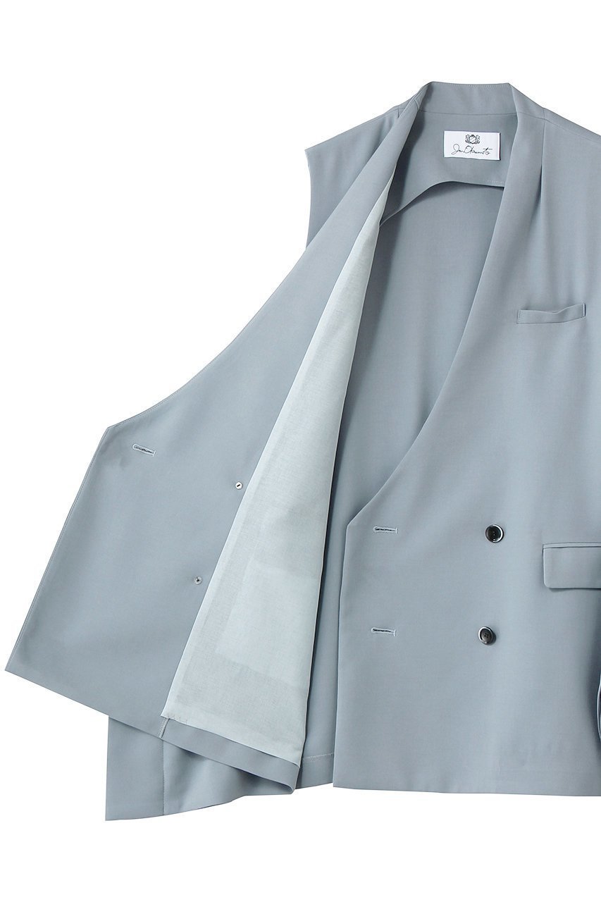 【その他のブランド/Other】のオーバーサイズ セミロングベスト 人気、トレンドファッション・服の通販 founy(ファニー) 　ファッション　Fashion　レディースファッション　Fashion for Women　アウター　Coat / Outerwear Collection　レディースジャケット・軽アウター　Jackets　ウォッシャブル　Machine Washable　キュプラ　Cupro, Eco Fabric　ジャケット　Jacket, Outerwear　ベスト　Vest, Waistcoat　エレガント 上品　Elegant　新作・新入荷　New Arrivals / New In　other-6|ID: prp329100004923243 ipo3291000000036945783