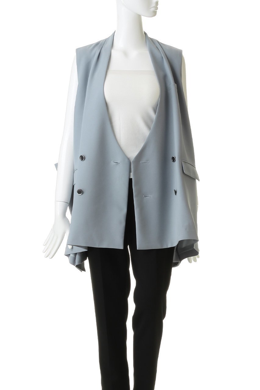 【その他のブランド/Other】のオーバーサイズ セミロングベスト 人気、トレンドファッション・服の通販 founy(ファニー) 　ファッション　Fashion　レディースファッション　Fashion for Women　アウター　Coat / Outerwear Collection　レディースジャケット・軽アウター　Jackets　ウォッシャブル　Machine Washable　キュプラ　Cupro, Eco Fabric　ジャケット　Jacket, Outerwear　ベスト　Vest, Waistcoat　エレガント 上品　Elegant　新作・新入荷　New Arrivals / New In　other-7|ID: prp329100004923243 ipo3291000000036945786