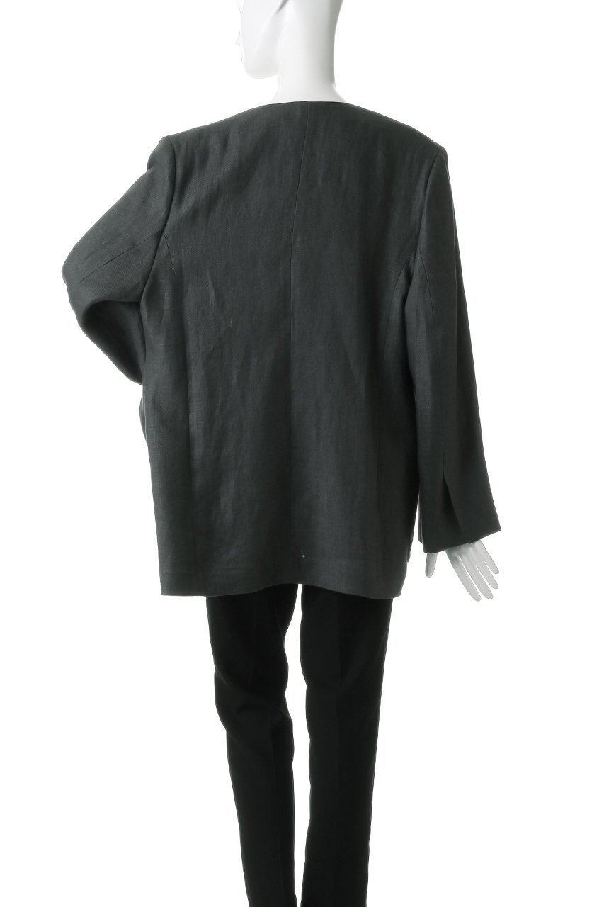 【ジェイドット/j.】のオックスリネン ノーカラージャケット 人気、トレンドファッション・服の通販 founy(ファニー) 　ファッション　Fashion　レディースファッション　Fashion for Women　アウター　Coat / Outerwear Collection　レディースジャケット・軽アウター　Jackets　ノーカラージャケット / シンプル上品コーデ　Collarless Jackets　ジャケット　Jacket, Outerwear　スリーブ　Sleeve, Long Sleeve / Short Sleeve　リネン　Linen, Linen Fabric　ロング　Long, Long-Length　再入荷　Restock / Back in Stock　夏　Summer　春　Spring　S/S・春夏　SS, Spring/Summer, Warm Season　other-4|ID: prp329100004923245 ipo3291000000036941401