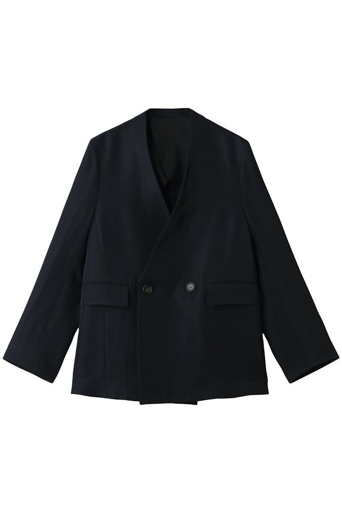 【デパリエ/DEPAREILLE】のトリアセテートリネンノーカラージャケット インテリア・キッズ・メンズ・レディースファッション・服の通販 founy(ファニー) https://founy.com/ ファッション Fashion レディースファッション Fashion for Women アウター Coat / Outerwear Collection レディースジャケット・軽アウター Jackets ノーカラージャケット / シンプル上品コーデ Collarless Jackets ジャケット Jacket, Outerwear スラックス Slacks, Dress Pants ダウン Down, Puffer デニム Denim, Jeans Material リュクス Luxury, Elegant, High-End, Chic エレガント 上品 Elegant 新作・新入荷 New Arrivals / New In |ID: prp329100004923247 ipo3291000000036941426