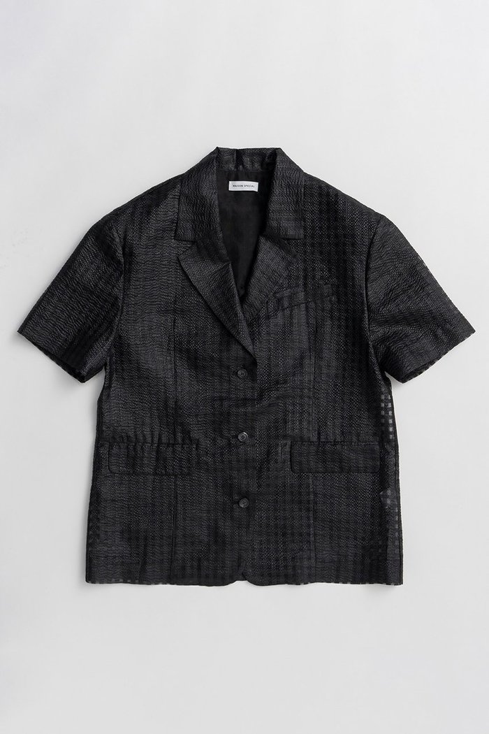 【メゾンスペシャル/MAISON SPECIAL】のHalf-Sleeve Sheer Check Jacket/ハーフスリーブシアーチェックジャケット インテリア・キッズ・メンズ・レディースファッション・服の通販 founy(ファニー) https://founy.com/ ファッション Fashion レディースファッション Fashion for Women アウター Coat / Outerwear Collection レディースジャケット・軽アウター Jackets おすすめ Recommended / Our Picks オレンジ Orange オーガンジー Organza Fabric サマー Summer, Summer Style シアー Sheer, See-Through ジャケット Jacket, Outerwear セットアップ Set-Up, Coordinated Outfit チェック Check, Plaid, Tartan 再入荷 Restock / Back in Stock 夏 Summer |ID: prp329100004923249 ipo3291000000036941449