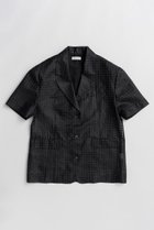 【メゾンスペシャル/MAISON SPECIAL】のHalf-Sleeve Sheer Check Jacket/ハーフスリーブシアーチェックジャケット 人気、トレンドファッション・服の通販 founy(ファニー) ファッション Fashion レディースファッション Fashion for Women アウター Coat / Outerwear Collection レディースジャケット・軽アウター Jackets おすすめ Recommended / Our Picks オレンジ Orange オーガンジー Organza Fabric サマー Summer, Summer Style シアー Sheer, See-Through ジャケット Jacket, Outerwear セットアップ Set-Up, Coordinated Outfit チェック Check, Plaid, Tartan 再入荷 Restock / Back in Stock 夏 Summer thumbnail BLK(ブラック)|ID: prp329100004923249 ipo3291000000036941451