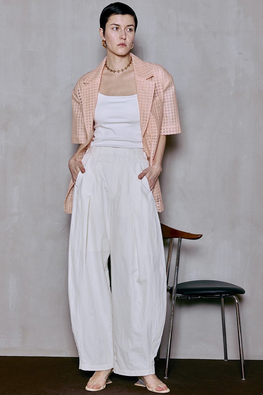 【メゾンスペシャル/MAISON SPECIAL】のHalf-Sleeve Sheer Check Jacket/ハーフスリーブシアーチェックジャケット 人気、トレンドファッション・服の通販 founy(ファニー) 　ファッション　Fashion　レディースファッション　Fashion for Women　アウター　Coat / Outerwear Collection　レディースジャケット・軽アウター　Jackets　おすすめ　Recommended / Our Picks　オレンジ　Orange　オーガンジー　Organza Fabric　サマー　Summer, Summer Style　シアー　Sheer, See-Through　ジャケット　Jacket, Outerwear　セットアップ　Set-Up, Coordinated Outfit　チェック　Check, Plaid, Tartan　再入荷　Restock / Back in Stock　夏　Summer　other-8|ID: prp329100004923249 ipo3291000000036941469