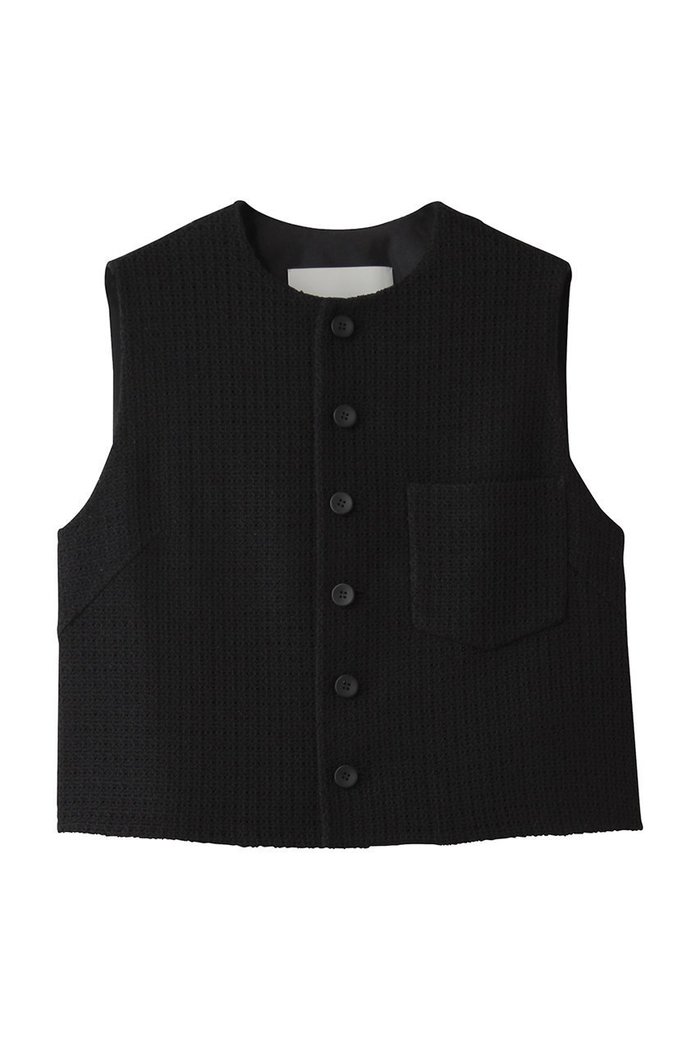 【デパリエ/DEPAREILLE】のコットンレーヨンカラミジレ インテリア・キッズ・メンズ・レディースファッション・服の通販 founy(ファニー) https://founy.com/ ファッション Fashion レディースファッション Fashion for Women アウター Coat / Outerwear Collection レディースジャケット・軽アウター Jackets おすすめ Recommended / Our Picks カットソー Cut and Sewn Top コンパクト Compact, Small Size ジャケット Jacket, Outerwear ベスト Vest, Waistcoat 再入荷 Restock / Back in Stock 夏 Summer 春 Spring S/S・春夏 SS, Spring/Summer, Warm Season |ID: prp329100004923261 ipo3291000000036941555