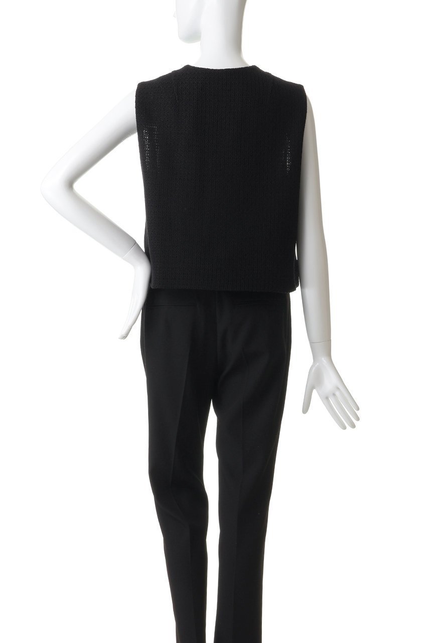 【デパリエ/DEPAREILLE】のコットンレーヨンカラミジレ 人気、トレンドファッション・服の通販 founy(ファニー) 　ファッション　Fashion　レディースファッション　Fashion for Women　アウター　Coat / Outerwear Collection　レディースジャケット・軽アウター　Jackets　おすすめ　Recommended / Our Picks　カットソー　Cut and Sewn Top　コンパクト　Compact, Small Size　ジャケット　Jacket, Outerwear　ベスト　Vest, Waistcoat　再入荷　Restock / Back in Stock　夏　Summer　春　Spring　S/S・春夏　SS, Spring/Summer, Warm Season　other-4|ID: prp329100004923261 ipo3291000000036941563