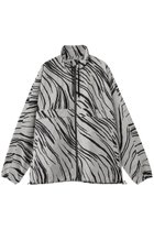 【ブラミンク/BLAMINK】のゼブラ柄ジップアップブルゾン 人気、トレンドファッション・服の通販 founy(ファニー) ファッション Fashion レディースファッション Fashion for Women アウター Coat / Outerwear Collection レディースジャケット・軽アウター Jackets ブルゾンジャケット・スポーティアウター Blouson Jackets ジャケット Jacket, Outerwear ストライプ Stripe, Striped Pattern スポーティ Sporty, Casual Athletic フォルム Silhouette, Form ブルゾン Blouson, Bomber Jacket 新作・新入荷 New Arrivals / New In thumbnail オフホワイト|ID: prp329100004923263 ipo3291000000036941577