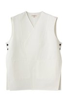 【ブラミンク/BLAMINK】のコットンシルクベスト オフホワイト|ID: prp329100004923265 ipo3291000000036941597