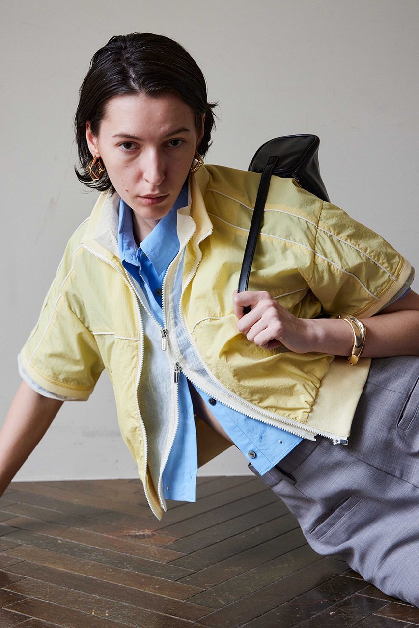 【メゾンスペシャル/MAISON SPECIAL】のDouble Zip Track Blouson/ダブルジップトラックブルゾン 人気、トレンドファッション・服の通販 founy(ファニー) 　ファッション　Fashion　レディースファッション　Fashion for Women　アウター　Coat / Outerwear Collection　レディースジャケット・軽アウター　Jackets　ブルゾンジャケット・スポーティアウター　Blouson Jackets　コンパクト　Compact, Small Size　ジップ　Zip, Zipper　ジャケット　Jacket, Outerwear　スポーティ　Sporty, Casual Athletic　タフタ　Taffeta, Structured Fabric　ダブル　Double, Double-Breasted　バランス　Balance, Style Balance　ブルゾン　Blouson, Bomber Jacket　ボトム　Bottoms, Lower Wear　リップ　Lip, Lip Motif　ワイド　Wide, Wide Fit　ワイヤー　Wire, Wired Bra　再入荷　Restock / Back in Stock　other-3|ID: prp329100004923267 ipo3291000000036941623