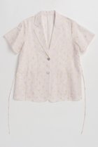 【メゾンスペシャル/MAISON SPECIAL】のFlower Sheer Half-Sleeve Jacket/フラワーシアーハーフスリーブジャケット PNK(ピンク)|ID: prp329100004923268 ipo3291000000036941631