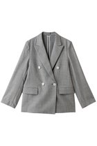 【アナイ/ANAYI】のスラブドビーテーラードジャケット ライトグレー|ID: prp329100004923274 ipo3291000000036941654