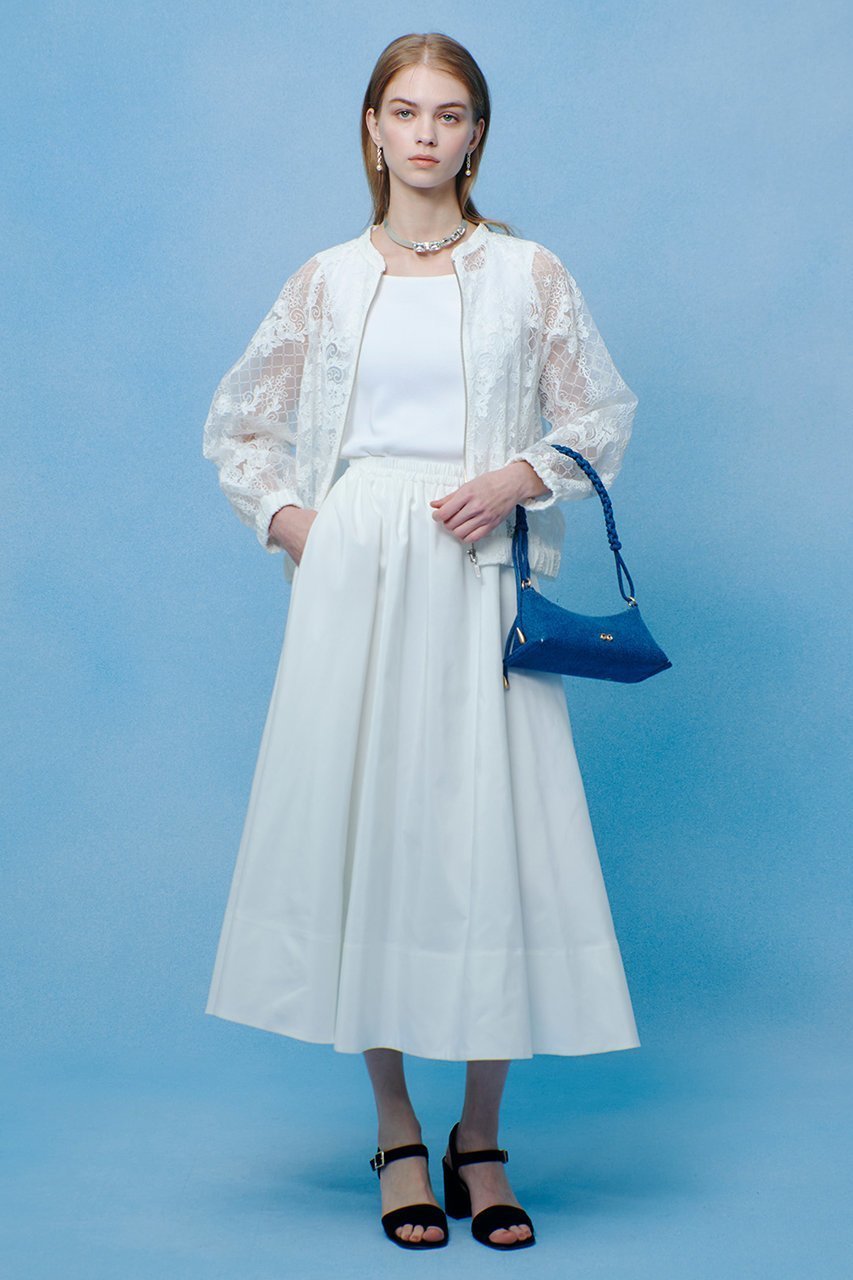 【アルアバイル/allureville】の【LOULOU WILLOUGHBY】オーガンレースブルゾン 人気、トレンドファッション・服の通販 founy(ファニー) 　ファッション　Fashion　レディースファッション　Fashion for Women　アウター　Coat / Outerwear Collection　レディースジャケット・軽アウター　Jackets　ブルゾンジャケット・スポーティアウター　Blouson Jackets　オーガンジー　Organza Fabric　シアー　Sheer, See-Through　ジップ　Zip, Zipper　ジャケット　Jacket, Outerwear　チュール　Tulip, Tulip Motif　ブルゾン　Blouson, Bomber Jacket　レース　Lace, Lace Fabric　夏　Summer　新作・新入荷　New Arrivals / New In　春　Spring　S/S・春夏　SS, Spring/Summer, Warm Season　other-3|ID: prp329100004923277 ipo3291000000036941679