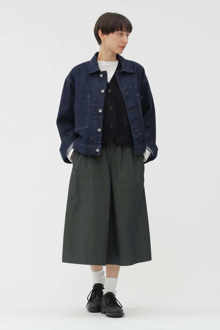 【マーガレットハウエル/MARGARET HOWELL】のCANTON DENIM BLOUSON 人気、トレンドファッション・服の通販 founy(ファニー) 　ファッション　Fashion　レディースファッション　Fashion for Women　アウター　Coat / Outerwear Collection　レディースジャケット・軽アウター　Jackets　ブルゾンジャケット・スポーティアウター　Blouson Jackets　コンパクト　Compact, Small Size　ジャケット　Jacket, Outerwear　スマート　Smart, Elegant　デニム　Denim, Jeans Material　ブルゾン　Blouson, Bomber Jacket　ポケット　Pocket, Pocket Detail　ワイド　Wide, Wide Fit　新作・新入荷　New Arrivals / New In　other-2|ID: prp329100004923295 ipo3291000000036941850