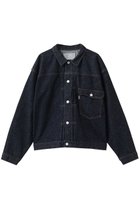 【ニューマニュアル/New Manual / MEN】の【MEN】#001 T-BACK デニムジャケット ONE-WASHED ダークインディゴ|ID: prp329100004923300 ipo3291000000036941903