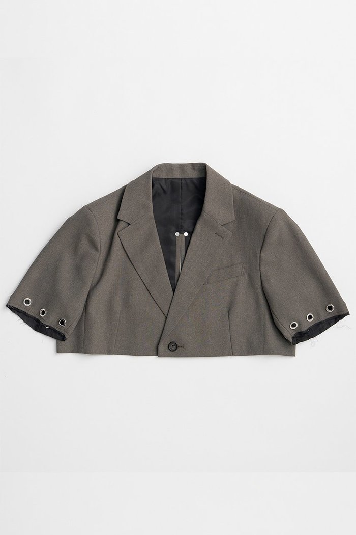 【メゾンスペシャル/MAISON SPECIAL】のEyelet Short Jacket/アイレットショートジャケット インテリア・キッズ・メンズ・レディースファッション・服の通販 founy(ファニー) https://founy.com/ ファッション Fashion レディースファッション Fashion for Women アウター Coat / Outerwear Collection レディースジャケット・軽アウター Jackets おすすめ Recommended / Our Picks クラシック Classic, Timeless Style コンパクト Compact, Small Size ジャケット Jacket, Outerwear セットアップ Set-Up, Coordinated Outfit デニム Denim, Jeans Material プリーツ Pleats, Pleated 新作・新入荷 New Arrivals / New In |ID: prp329100004923302 ipo3291000000036941924