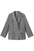 【アナイ/ANAYI】のグレンチェックテーラードWジャケット 人気、トレンドファッション・服の通販 founy(ファニー) ファッション Fashion レディースファッション Fashion for Women アウター Coat / Outerwear Collection レディースジャケット・軽アウター Jackets サマー Summer, Summer Style ジャケット Jacket, Outerwear チェック Check, Plaid, Tartan フォーマル Formal, Dressy エレガント 上品 Elegant 夏 Summer 新作・新入荷 New Arrivals / New In thumbnail ブラック|ID: prp329100004923304 ipo3291000000036941955