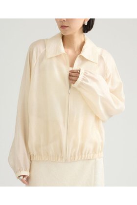 【カオス/Chaos】のポリーヌブルゾン 人気、トレンドファッション・服の通販 founy(ファニー) ファッション Fashion レディースファッション Fashion for Women アウター Coat / Outerwear Collection レディースジャケット・軽アウター Jackets ブルゾンジャケット・スポーティアウター Blouson Jackets カーディガン Cardigan, Knitwear シアー Sheer, See-Through シルク Silk, 100% Silk ジャケット Jacket, Outerwear ブルゾン Blouson, Bomber Jacket エレガント 上品 Elegant 夏 Summer 新作・新入荷 New Arrivals / New In |ID:prp329100004923306