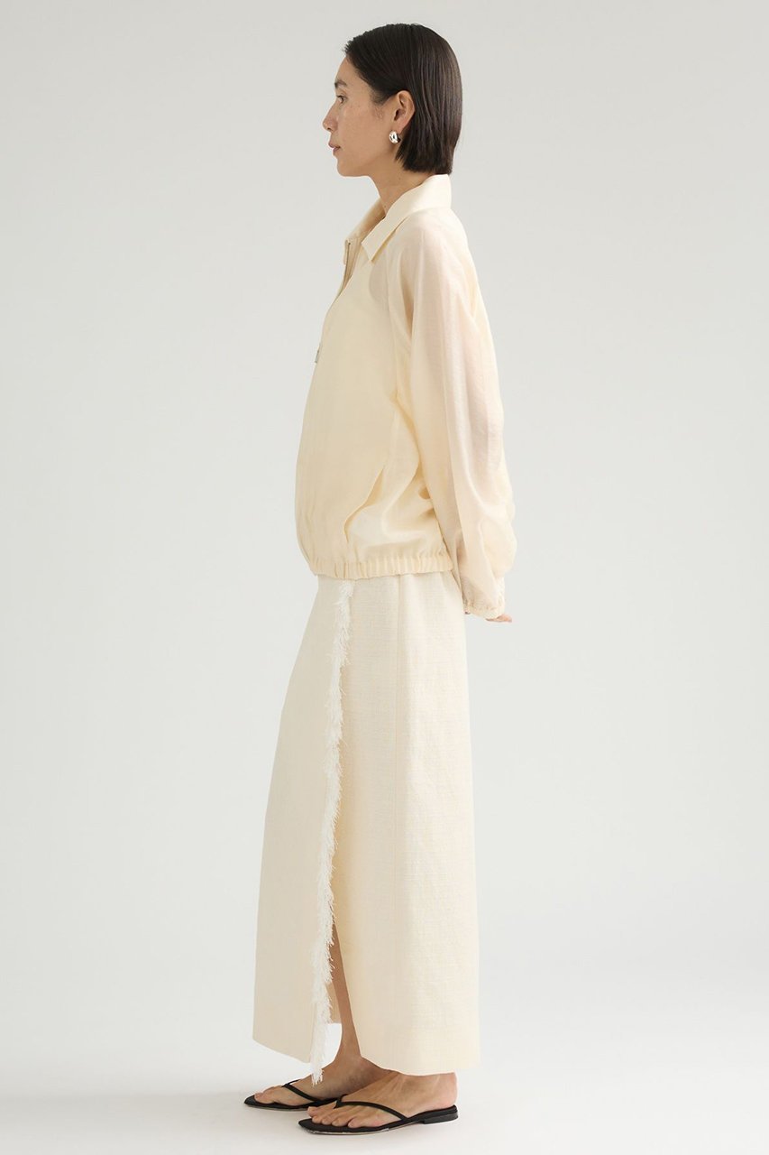 【カオス/Chaos】のポリーヌブルゾン 人気、トレンドファッション・服の通販 founy(ファニー) 　ファッション　Fashion　レディースファッション　Fashion for Women　アウター　Coat / Outerwear Collection　レディースジャケット・軽アウター　Jackets　ブルゾンジャケット・スポーティアウター　Blouson Jackets　カーディガン　Cardigan, Knitwear　シアー　Sheer, See-Through　シルク　Silk, 100% Silk　ジャケット　Jacket, Outerwear　ブルゾン　Blouson, Bomber Jacket　エレガント 上品　Elegant　夏　Summer　新作・新入荷　New Arrivals / New In　other-6|ID: prp329100004923306 ipo3291000000036941986