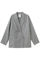 【エブール/ebure】のドライシアーウール アンコンジャケット 人気、トレンドファッション・服の通販 founy(ファニー) ファッション Fashion レディースファッション Fashion for Women アウター Coat / Outerwear Collection レディースジャケット・軽アウター Jackets おすすめ Recommended / Our Picks ジャケット Jacket, Outerwear ダブル Double, Double-Breasted バランス Balance, Style Balance パッチ Patch, Appliqué ポケット Pocket, Pocket Detail 新作・新入荷 New Arrivals / New In thumbnail トップグレー|ID: prp329100004923312 ipo3291000000036942035