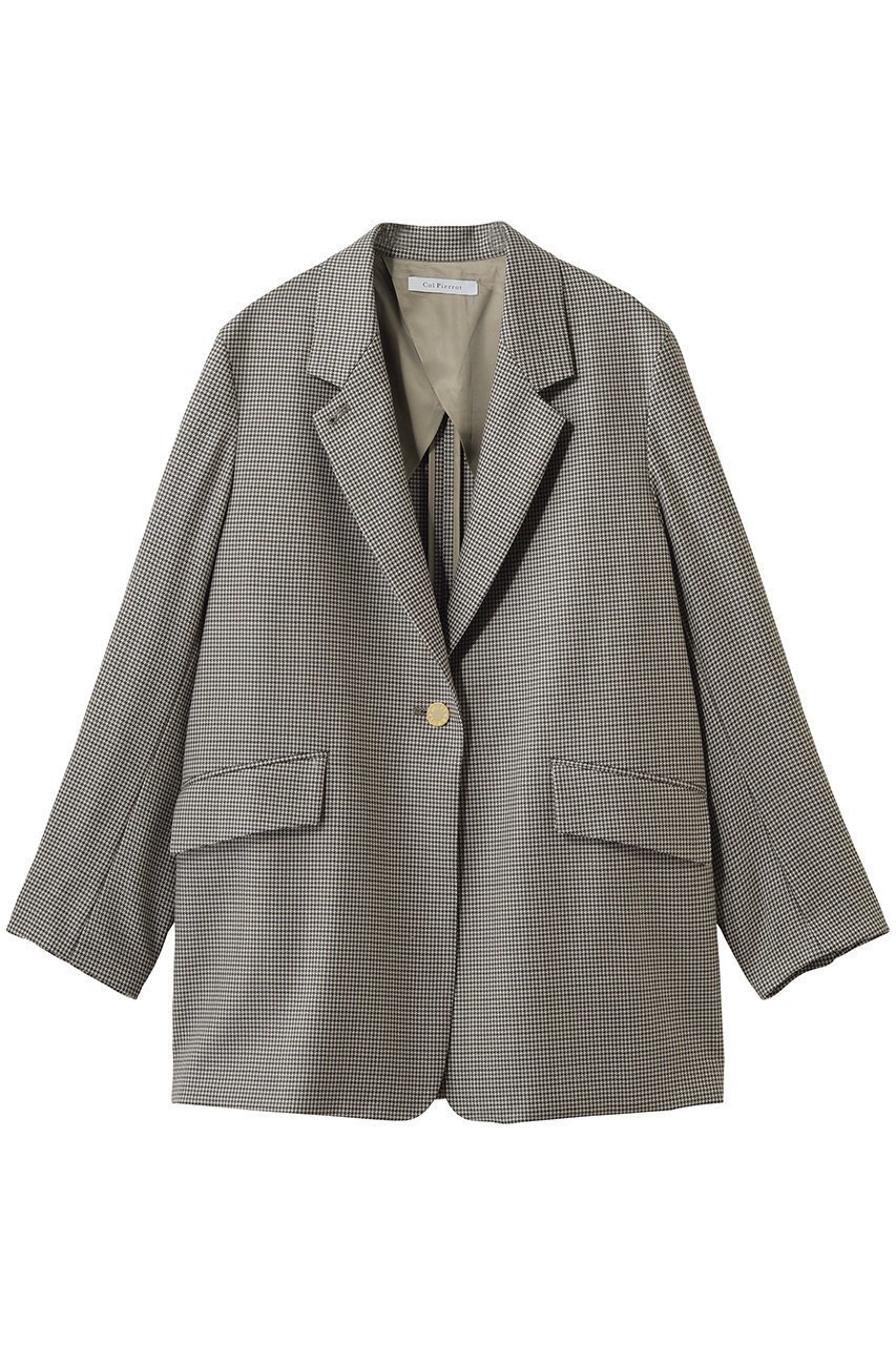 【コルピエロ/Col Pierrot】のチドリジャケット 人気、トレンドファッション・服の通販 founy(ファニー) 　ファッション　Fashion　レディースファッション　Fashion for Women　アウター　Coat / Outerwear Collection　レディースジャケット・軽アウター　Jackets　なめらか　Smooth, Silky Texture　クラシック　Classic, Timeless Style　ジャケット　Jacket, Outerwear　エレガント 上品　Elegant　新作・新入荷　New Arrivals / New In　 other-1|ID: prp329100004923317 ipo3291000000036942069