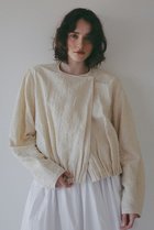 【エトレトウキョウ/ETRE TOKYO】のコットンジャガードライトブルゾン オフホワイト|ID: prp329100004923330 ipo3291000000036942181