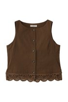 【シンゾーン/Shinzone】のBATTENBERG レースジレ 人気、トレンドファッション・服の通販 founy(ファニー) ファッション Fashion レディースファッション Fashion for Women アウター Coat / Outerwear Collection レディースジャケット・軽アウター Jackets おすすめ Recommended / Our Picks ジャケット Jacket, Outerwear セットアップ Set-Up, Coordinated Outfit ベスト Vest, Waistcoat ミックス Mix, Mixed Style 夏 Summer 新作・新入荷 New Arrivals / New In thumbnail ブラウン|ID: prp329100004923331 ipo3291000000036942204