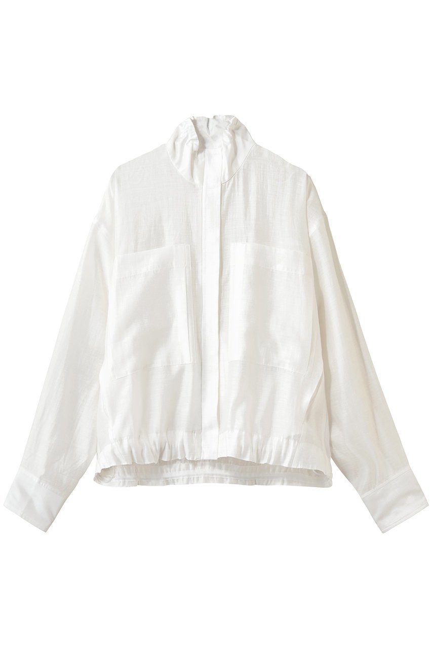 【スタニングルアー/STUNNING LURE】のスラブローンブルゾン 人気、トレンドファッション・服の通販 founy(ファニー) 　ファッション　Fashion　レディースファッション　Fashion for Women　アウター　Coat / Outerwear Collection　レディースジャケット・軽アウター　Jackets　ブルゾンジャケット・スポーティアウター　Blouson Jackets　とろみ　Fluid, Flowy Fabric　シアー　Sheer, See-Through　ジャケット　Jacket, Outerwear　ブルゾン　Blouson, Bomber Jacket　リネン　Linen, Linen Fabric　エレガント 上品　Elegant　新作・新入荷　New Arrivals / New In　 other-1|ID: prp329100004923340 ipo3291000000036942290