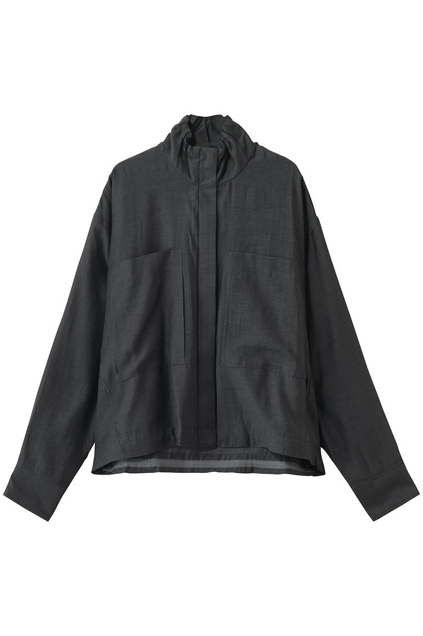 【スタニングルアー/STUNNING LURE】のスラブローンブルゾン インテリア・キッズ・メンズ・レディースファッション・服の通販 founy(ファニー) 　ファッション　Fashion　レディースファッション　Fashion for Women　アウター　Coat / Outerwear Collection　レディースジャケット・軽アウター　Jackets　ブルゾンジャケット・スポーティアウター　Blouson Jackets　とろみ　Fluid, Flowy Fabric　シアー　Sheer, See-Through　ジャケット　Jacket, Outerwear　ブルゾン　Blouson, Bomber Jacket　リネン　Linen, Linen Fabric　エレガント 上品　Elegant　新作・新入荷　New Arrivals / New In　チャコールグレー|ID: prp329100004923340 ipo3291000000036942294