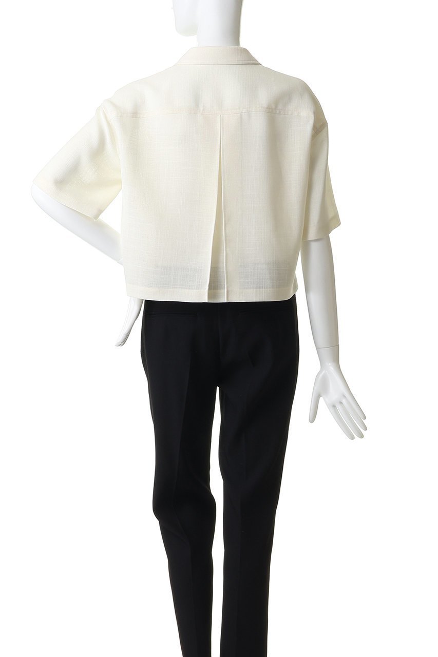 【アルアバイル/allureville】のカラミショートジャケット 人気、トレンドファッション・服の通販 founy(ファニー) 　ファッション　Fashion　レディースファッション　Fashion for Women　アウター　Coat / Outerwear Collection　レディースジャケット・軽アウター　Jackets　クロップド　Cropped, Short Length　ジャケット　Jacket, Outerwear　スリーブ　Sleeve, Long Sleeve / Short Sleeve　ハーフ　Half, Half-Length　フラップ　Flap, Flap Pocket　ポケット　Pocket, Pocket Detail　メッシュ　Mesh, Net Fabric　夏　Summer　新作・新入荷　New Arrivals / New In　other-4|ID: prp329100004923343 ipo3291000000036942341